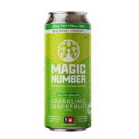Sparkling Grapefruit 25mg THC x 25mg CBG Soda