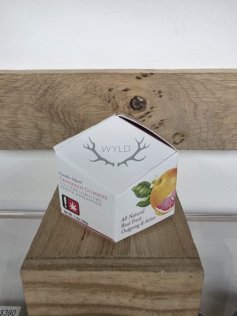 WYLD | 100MG | Grapefruit 1:1:1 (Sativa) THC:CBC:CBG Gummies 10pk