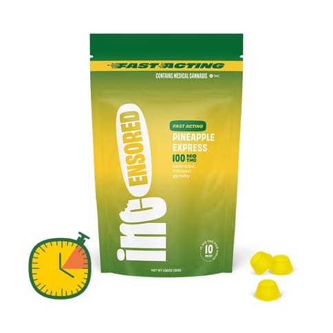 Pineapple Express Gummies | Incensored |