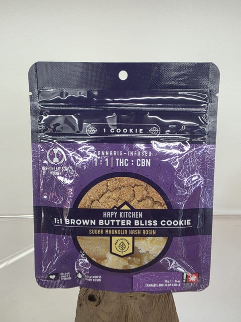 Hapy Kitchen | 100MG | 1:1 THC:CBN Brown Butter Bliss Cookie