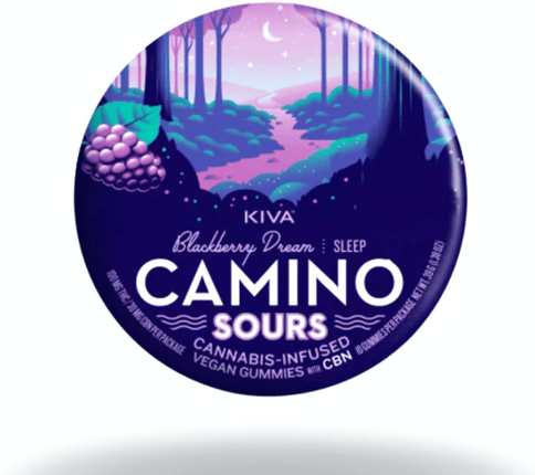 Camino Gummies | 20pk | Deep Sleep | THC/CBD/CBN | Sour Blackberry Dream