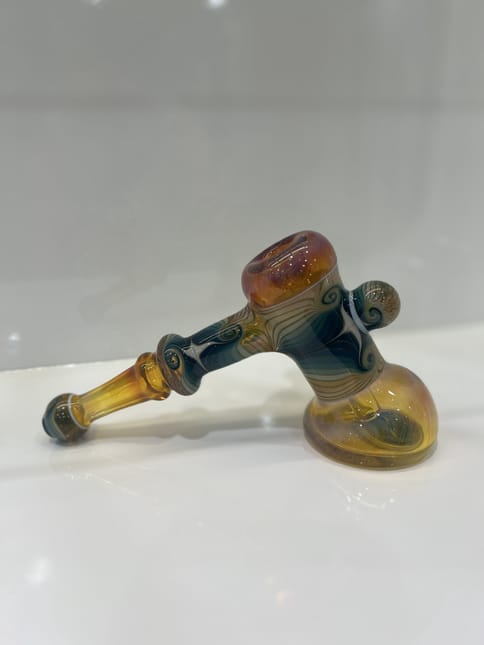 Mitchell Glass- Bubbler (Rainbow)