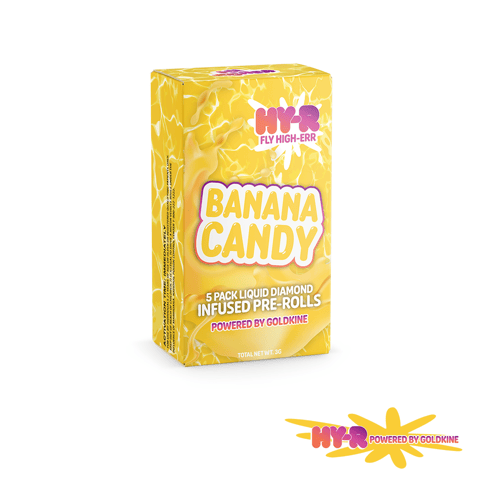 Hy-R | .6g Liquid Diamond Infused 5pk 3g | Banana Candy
