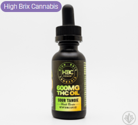 Sour Tangie 600mg Hash Rosin Tincture High Brix
