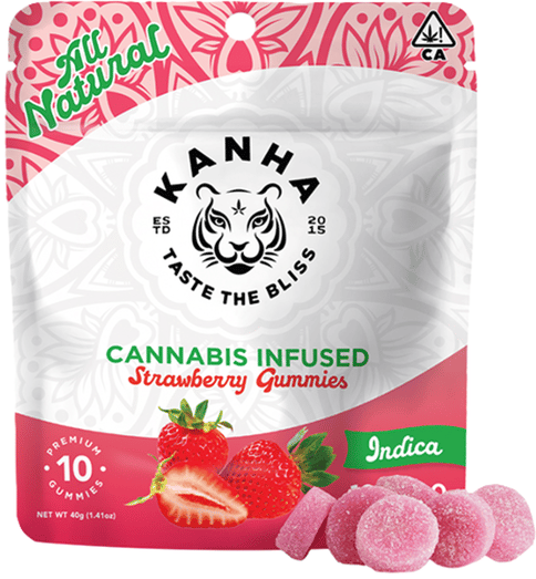 KB - KANHA - THC GUMMY - STRAWBERRY - 100MG