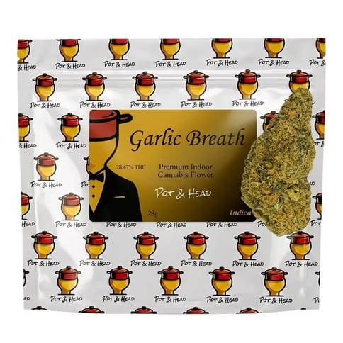 Garlic Breath - 28g - Flower - Indoor
