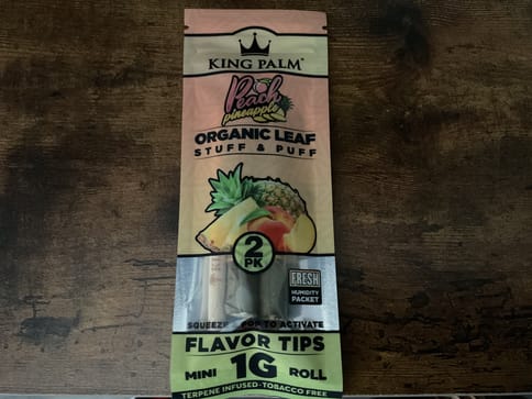 King Plam 1G Peach Pinneaple 2 Pack Minis