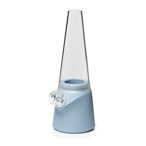 Totem Water Pipe | Cerulean | Softglass |