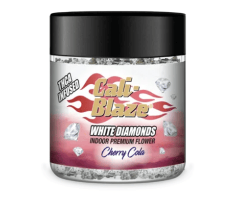 Cali-Blaze - Cherry Cola White Diamonds THCA Infused 3.5g - Hybrid