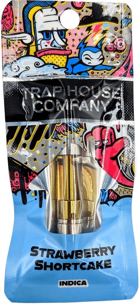 THC Strawberry Shortcake | 1g Distillate 510 Vape Cart