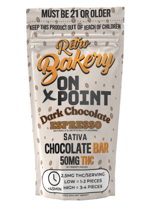 Retro Bakery | Dark Chocolate Expresso Bar | 20x2.5mg