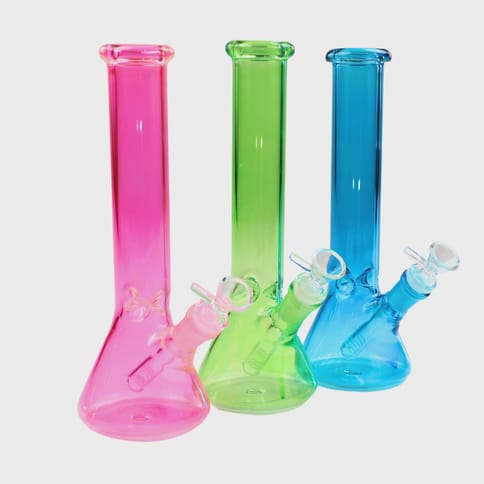 SirEEL | 10" UV Beaker Bong w/Bowl | Asst Colors