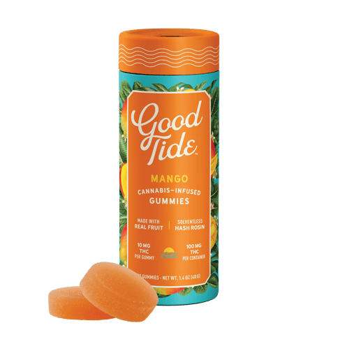 Good Tide | 100mg Rosin Gummies | Mango |