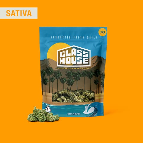 GLASS HOUSE FARMS - MIXED LIGHT FLOWER - GOLDEN STATE JACK - 7G