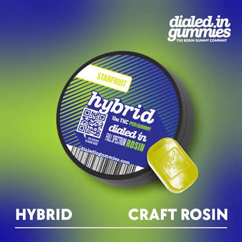 Dialed In Gummies Rosin - Hybrid
