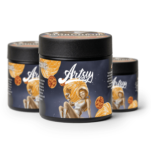 Artsy Cannabis | Mandarin Space Cookies | Sativa - | Eighth