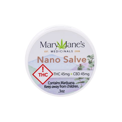 Mary Jane's Medicinals Nano Salve | 45mg CBD 45mg Rec