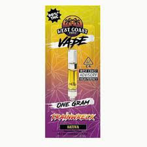 West Coast Treez | Trainwreck | Sativa | 1g | cartridge