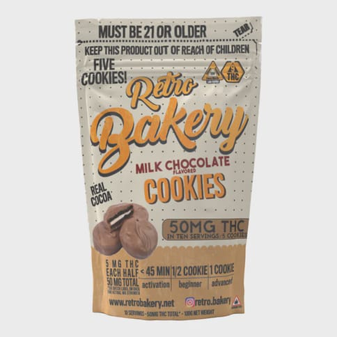 Retro Bakery Chocolate Covered Oreos 50mg