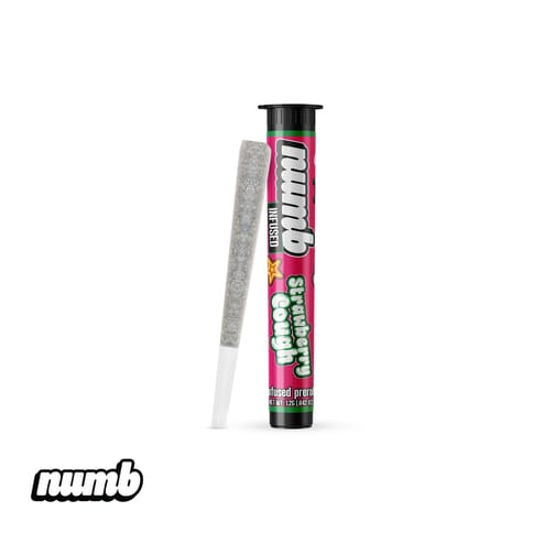 Strawberry Cough | Numb | Infused Pre Roll | 1.2G