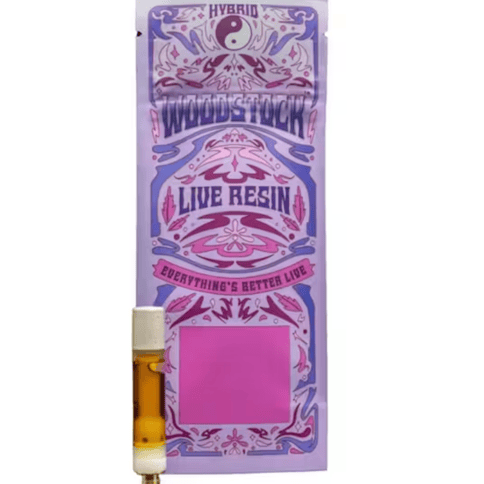 Woodstock | Grape Cake | Live Resin 1g Cartridge
