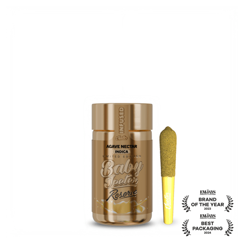 KB - JEETER - INFUSED PREROLL MULTIPACK - QUADS AGAVE NECTAR - 2.5G