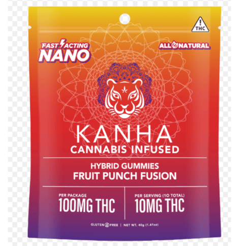 Nano Gummies | 10pk | Hybrid | Fruit Punch Fusion