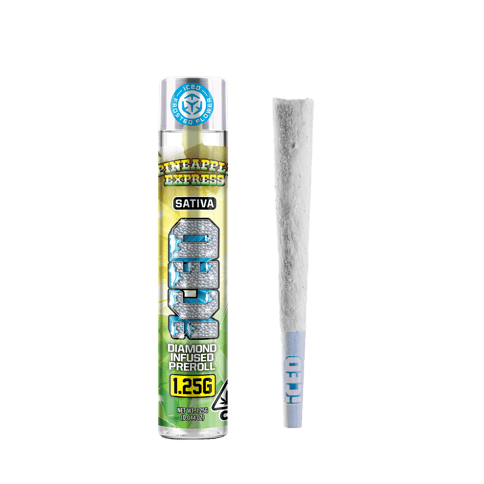 KB - ICED - INFUSED PREROLL - PINEAPPLE EXPRESS - 1.25G