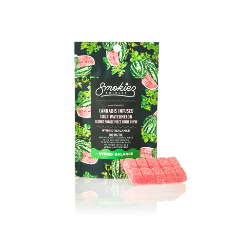 Sour Watermelon | 100mg Scored Gummies