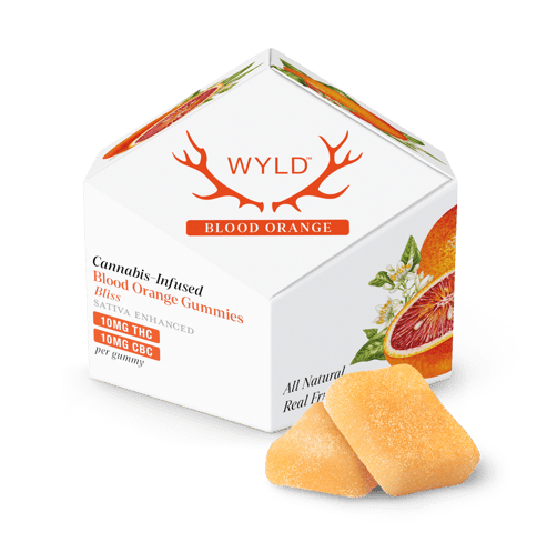 Wyld | 100mg Gummies - Blood Orange 1:1 THC/CBC