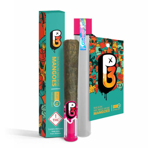 Wilson's Mangoes 1g Infused Pre-Rolls