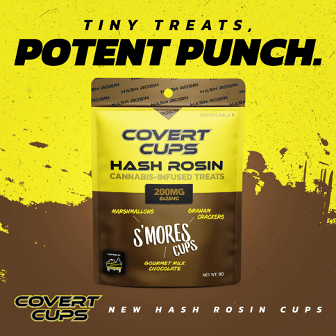 Smore's - Covert Cups - Rosin 200mg - 8x25mg