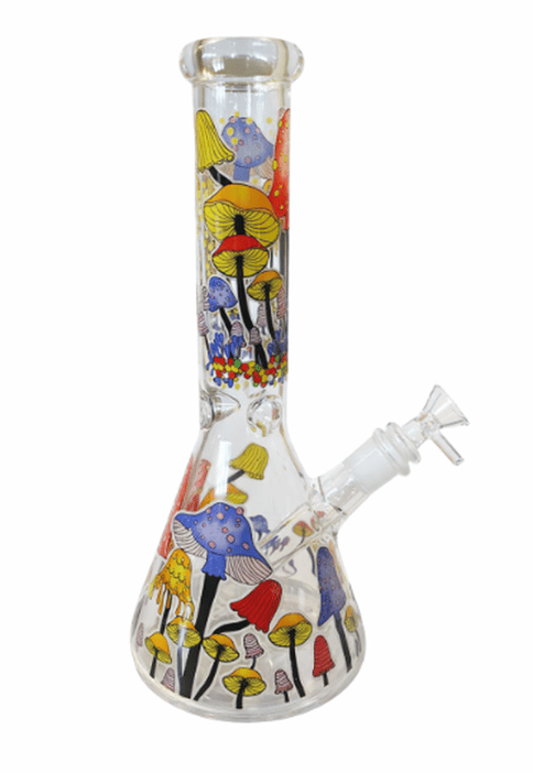 Mushroom Water Pipe - 10"