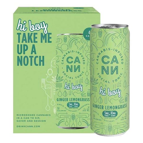 CANN Seltzer - Ginger Lemongrass