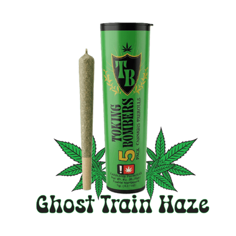 BOMBERS MULTI-PACK JOINTS | GHOST TRAIN HAZE | SATIVA | 1 GRAM | X5