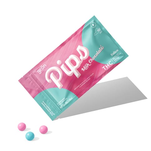 Gron | Milk Chocolate Pips Pieces | Edibles | 100mg