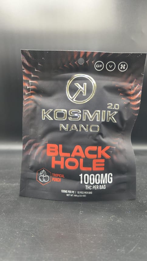 Kosmik - Black Hole Nano 1000mg Gummies (Tropical Punch)