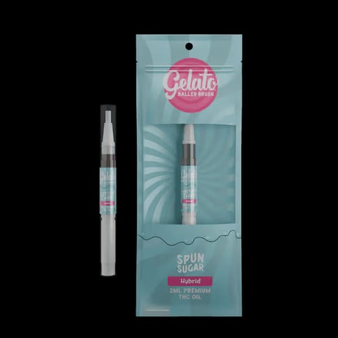 Gelato Baller Brush | Spin Sugar (H) | 2g THC Oil Brush