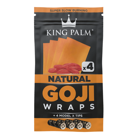 Goji Berry Wraps | Prerolled Filter Tips - All Natural Rolling Paper | Natural