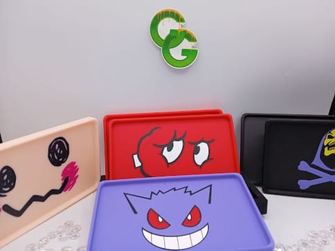 C&J Assorted Rolling Trays