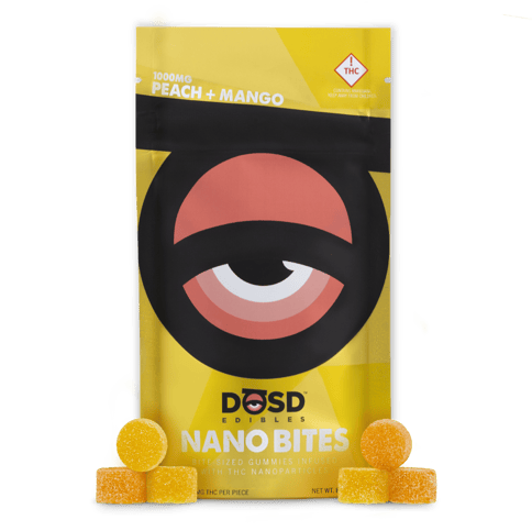 DOSD - Nano Bites - Peach Mango - 1000mg