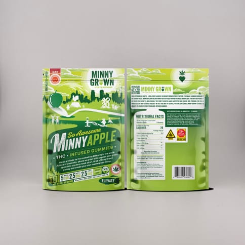 So Awesome Minny-Apple | Green Apple | Daytime | THC Gummies