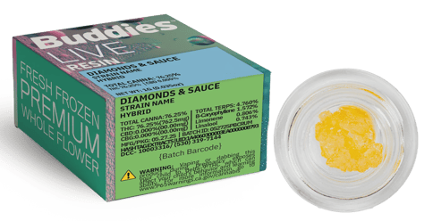 Buddies - Strawnana - 1g Diamonds & Sauce
