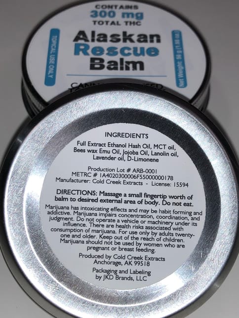 Alaska Rescue Balm by Cold Creek