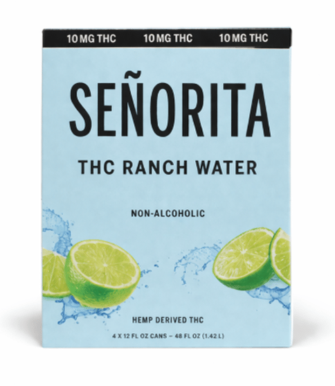 Senorita - Ranch Water - 10mg THC - 4-Pack