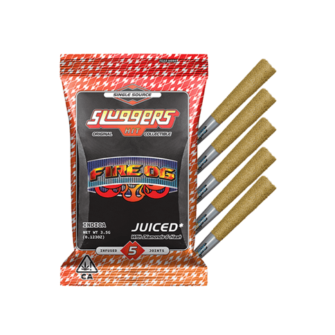 KB - SLUGGERS - INFUSED PREROLL MULTIPACK - FIRE OG - 3.5G