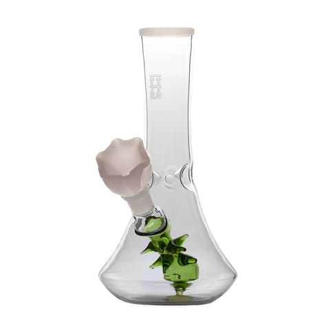 Hemper 7" Flower Vase Bong (White)