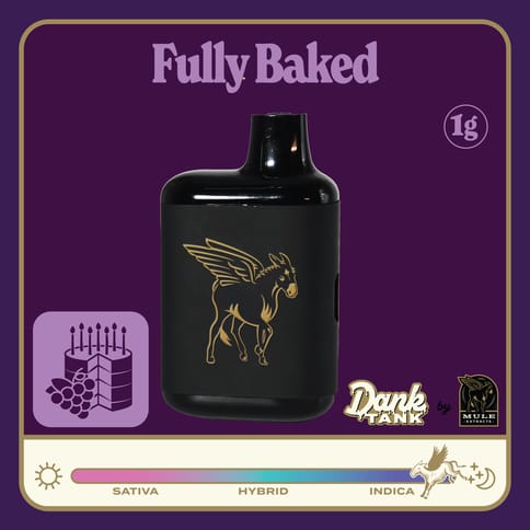Mule Live Resin Dank Tank | Fully Baked Indica 1g