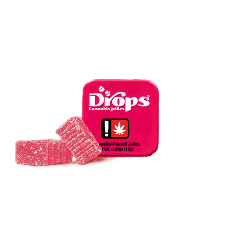 LIVE ROSIN GUMMIES | RASPBERRY | CALM ENERGY - 2:1/THC:CBD | SATIVA | 100MG TOTAL | 20 PIECES