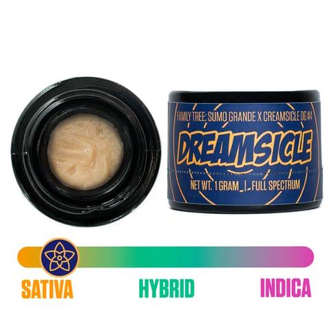 Cold Cured Full Spectrum Rosin 1G | Dreamsicle